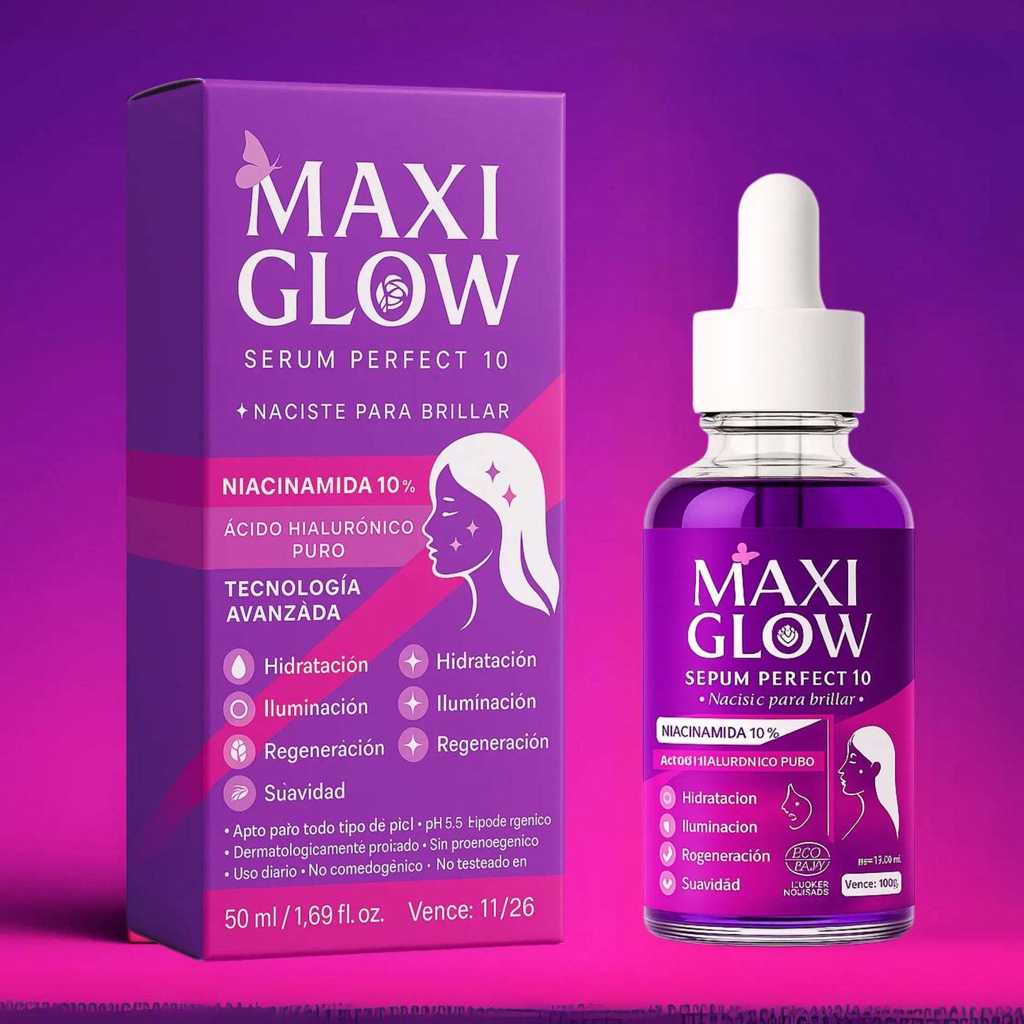 MaxiGlow™ - Serum Perfect 10 con Niacinamida 10%