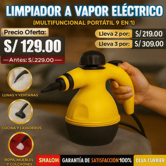 LIMPIEZA PROFUNDA A VAPOR SIN ESFUERZO ®