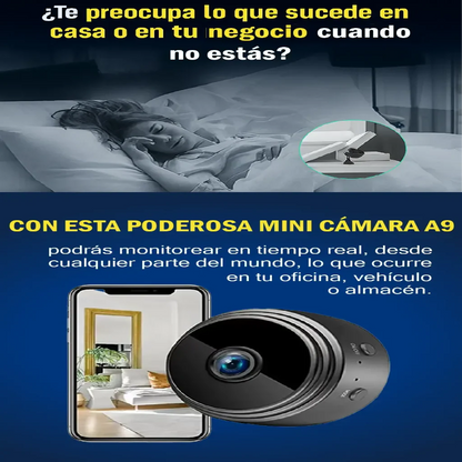 EspíaCam Wifi™ Mini Cámara Espía